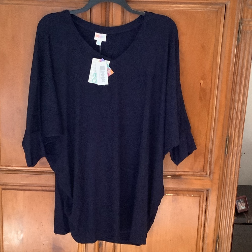 LuLaRoe Black Women's Tunic Top